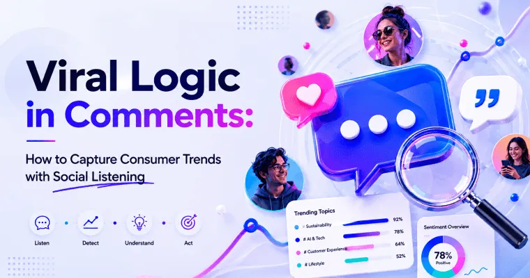 Viral Logic in Comments: How to Capture Consumer Trends with Social Listening